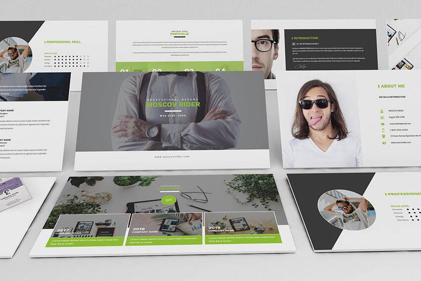 Personal Cv Powerpoint Template Free Download 50 Free Powerpoint 